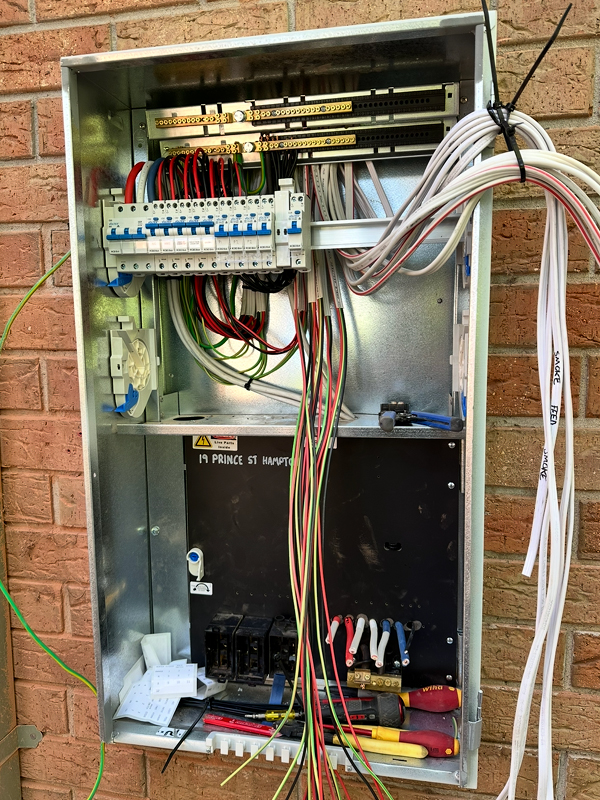 Mains Upgrade by Quality Electrical Contracting